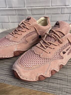 Dbeck Barefoot Shoes Pink Mauve Suede NEW Women's Sz 10-10.5